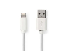 Kabel NEDIS Lightning - USB A 3m vit - Primmeshiper