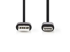 Kabel NEDIS USB-A-USB-C 3m svart - Primmeshiper