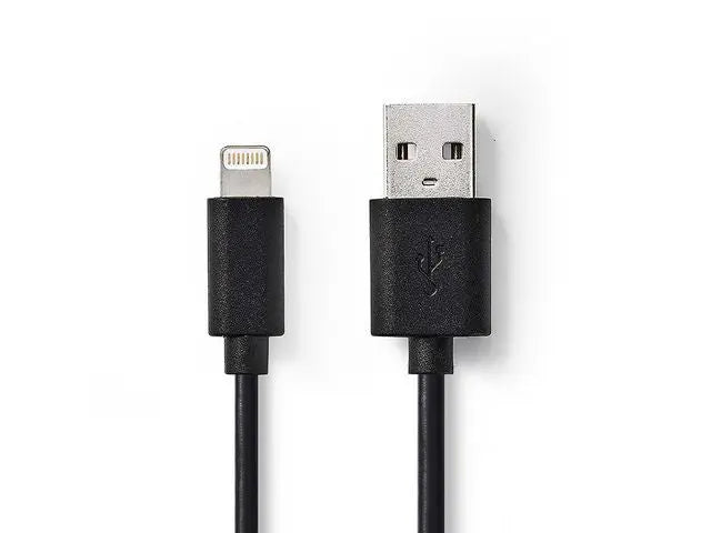 Kabel NEDIS Lightning - USB A 1m svart - Primmeshiper
