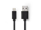 Kabel NEDIS Lightning - USB A 1m svart - Primmeshiper