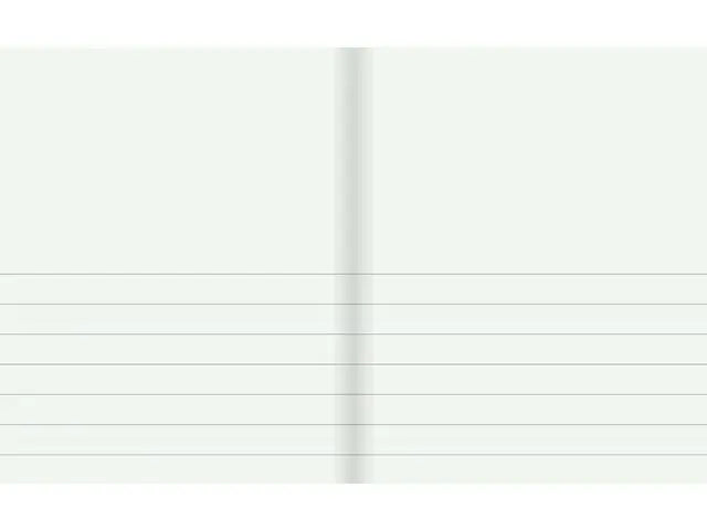 Skrivhäfte 17x21cm ½ sida linj 8,5mm blå - Primmeshiper