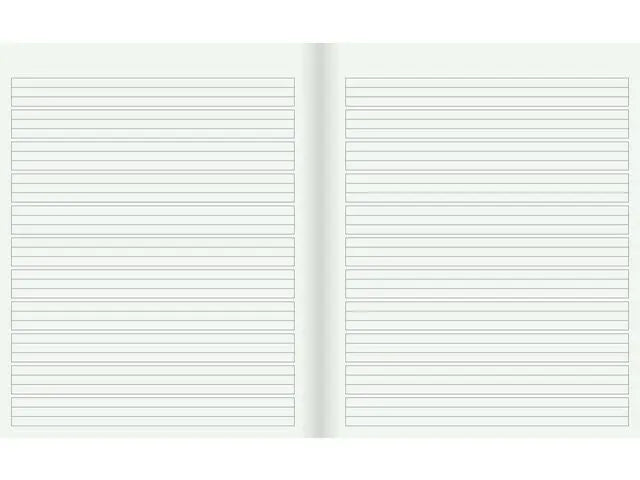 Skrivhäfte 17x21cm baslinj röd - Primmeshiper