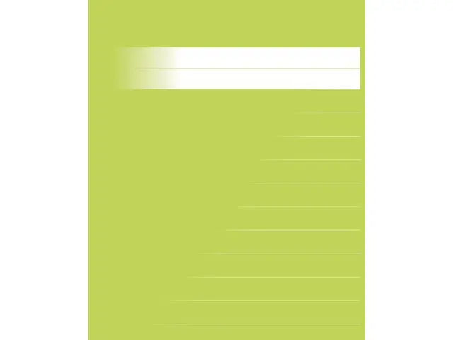 Skrivhäfte17x21cm linj. 14,5mm ljusgrön - Primmeshiper