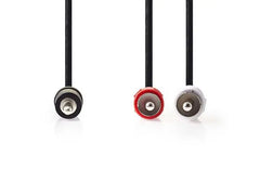 Kabel NEDIS 3,5mm ha - 2xRCA ha 1,5m sva - Primmeshiper