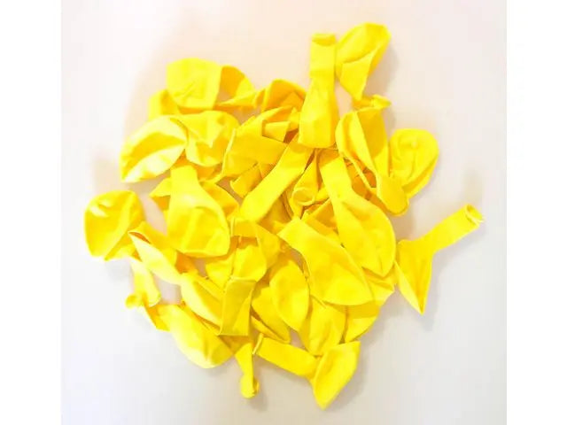 Ballonger 25cm 100/fp gul - Primmeshiper