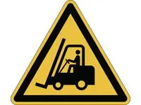 Varseldekal 'Varning för truckar' - Primmeshiper