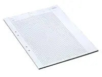 Provskrivningsblad A4 ruta 5x5mm 500/fp - Primmeshiper