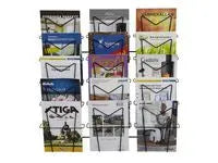 Broschyrställ A4 stående 15-fack svart - Primmeshiper