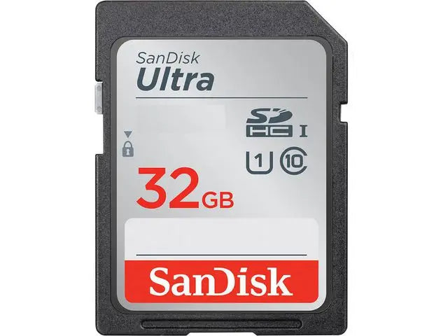 Minneskort SANDISK SDHC 32GB Class10 - Primmeshiper
