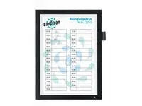 Magnetram självh DURAFRAME note A4 svart - Primmeshiper