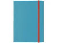 Gummibandsmapp LEITZ COSY 3-kl A4 PP blå - Primmeshiper