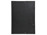 Gummibandsmapp 3-klaff A3 600g svart - Primmeshiper