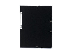 Gummibandsmapp EXACOMPTA 3-klaff A4 sv - Primmeshiper