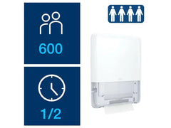 Dispenser TORK H5 PeakServe Mini vit - Primmeshiper