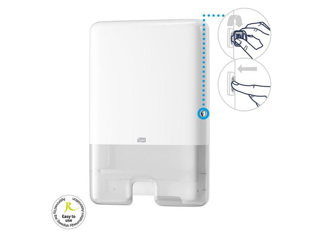 Dispenser TORK H2 Handduk vit - Primmeshiper