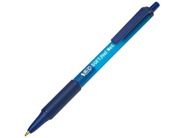 Kulpenna BIC Soft Feel Clic 1,0 blå - Primmeshiper