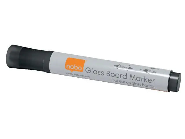 Whiteboardpenna NOBO glas svart 4/fp - Primmeshiper