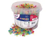 Kongopärlor små transp 5000/fp - Primmeshiper