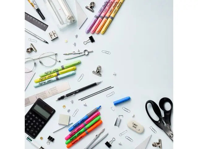 Överstrykningspennor BIC Grip 15/fp - Primmeshiper