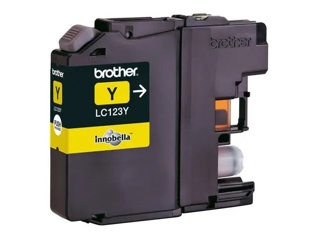 Bläckpatron BROTHER LC123Y gul - Primmeshiper
