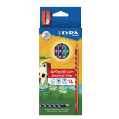Colored pencil LYRA Groove Slim 12/pk