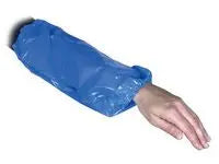 Ärmskydd i LDPE m resår 40cm blå 100/fp - Primmeshiper