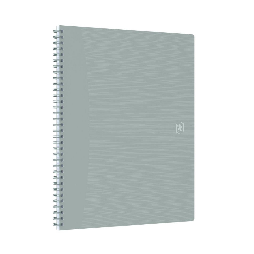 Kollegieblock OXFORD Origins A4+ lin grå Primmeshiper