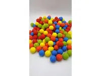 Papperskulor mix färgade 200/fp - Primmeshiper