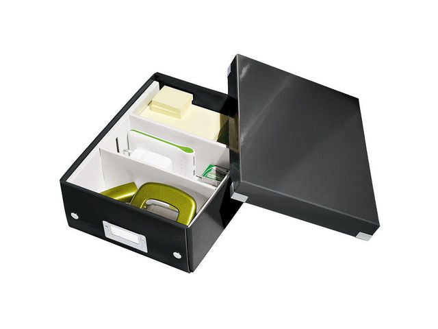 Förvaringslåda ClicknStore medium svart - Primmeshiper