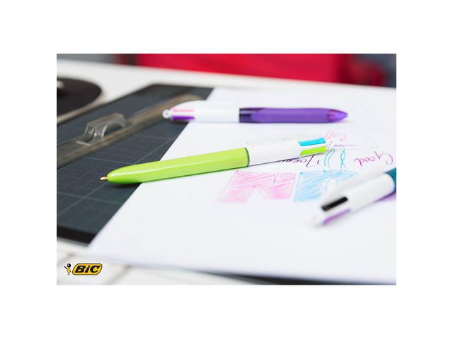 Kulpenna BIC 4 Colours Fun 1mm - Primmeshiper