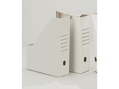 Tidskriftssamlare A4 kartong vit - Primmeshiper