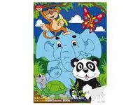 Målarbok Djur - Primmeshiper