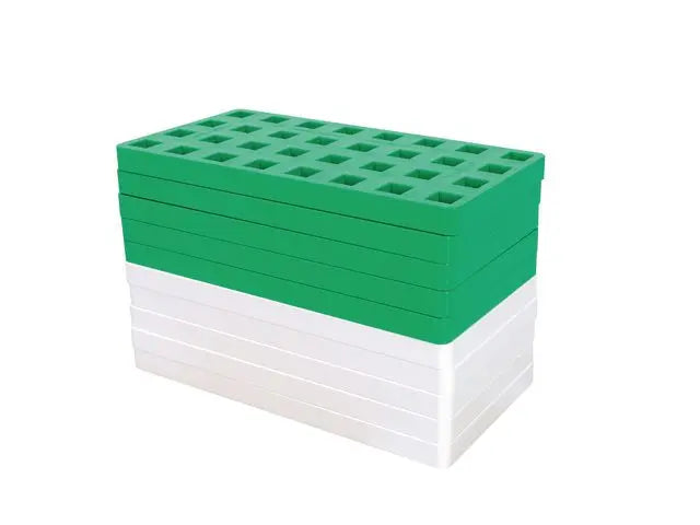 PLUS PLUS Big byggplattor 10/fp Primmeshiper