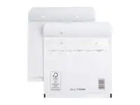 Bubbelpåse CD 180x165mm vit 100/fp - Primmeshiper