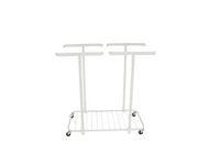 Säckvagn dubbel 100-125L med 4 hjul - Primmeshiper