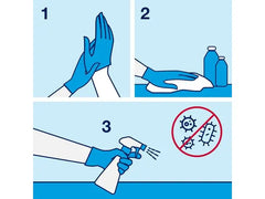 Rengöringsduk TORK W4 Flex. grå 120/fp - Primmeshiper