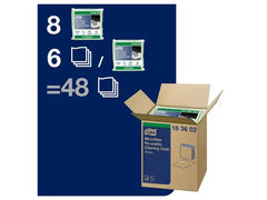 Microfiberduk TORK 30,5x30,5cm grön 6/fp - Primmeshiper