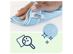 Microfiberduk TORK 30,5x30,5cm grön 6/fp - Primmeshiper