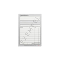 Kassanota A6 numrerade 2 x 50 blad Primmeshiper