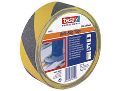 Halkskyddstejp TESA 50mmx15m svart/gul - Primmeshiper