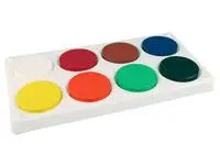 Färgblock 57mm i palett 8 färger - Primmeshiper