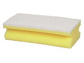 Rengöringssvamp vit/gul 15x7cm 10/fp - Primmeshiper
