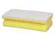 Rengöringssvamp vit/gul 15x7cm 10/fp - Primmeshiper