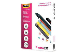 Laminat FELLOWES A4 250mic klar 100/fp - Primmeshiper