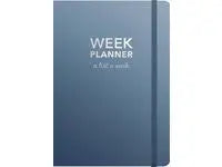 Kalender Week planner odaterad blå- 1051 - Primmeshiper