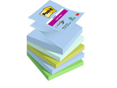 Notes POST-IT SS Z-bl Oasis 76x76 5/fp - Primmeshiper