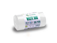 Papperskorgspåse HDPE 30L11my vit 100/RL - Primmeshiper