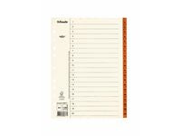Pappregister Servo A4 1-20 brun flik - Primmeshiper
