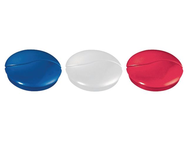 Magnetknappar LYRECO 27mm sort.färg 6/fp - Primmeshiper