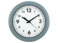 Väggur ALBA Easytime Ø30cm grå - Primmeshiper